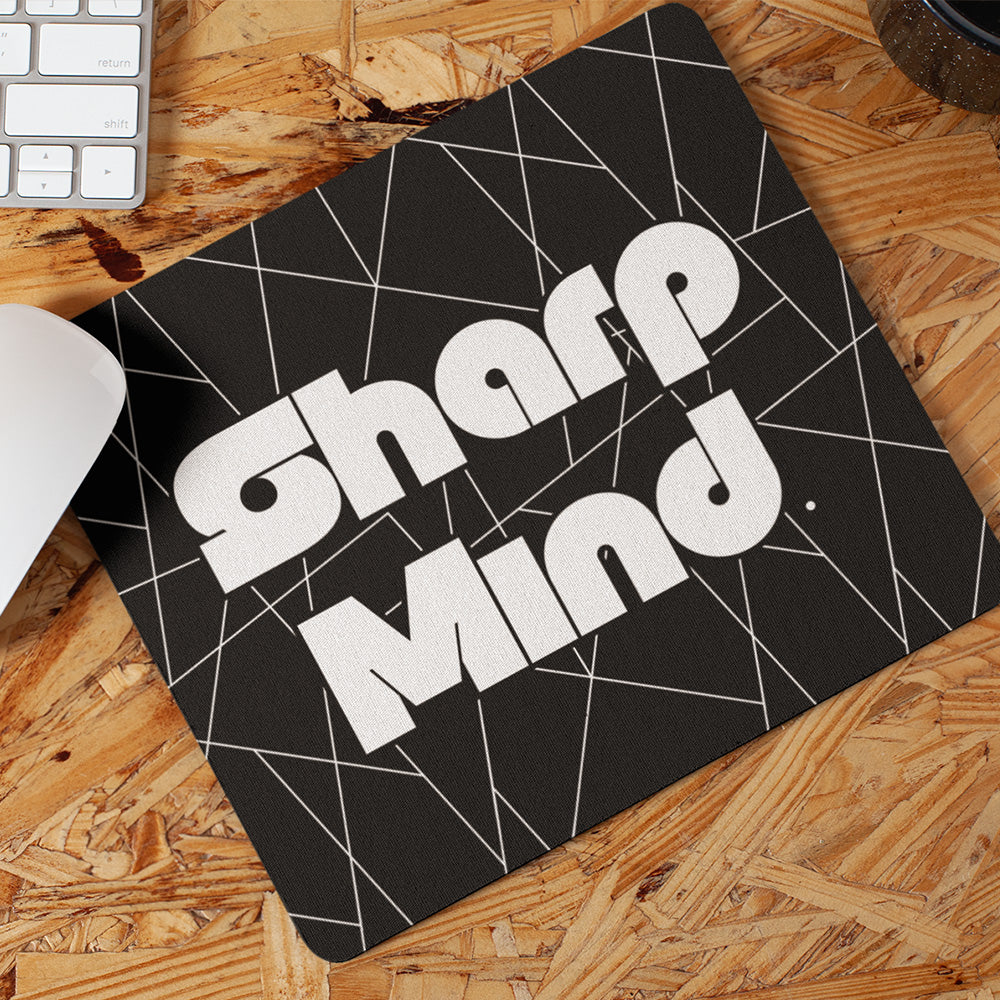 Sharp Mind Mouse Pad